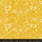 Preview: Patchwork Baumwolle - Melody Miller - Curio - Sprigs Florals Flower Herb Damask Goldenrod
